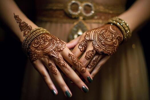 Arabic Mehndi Design