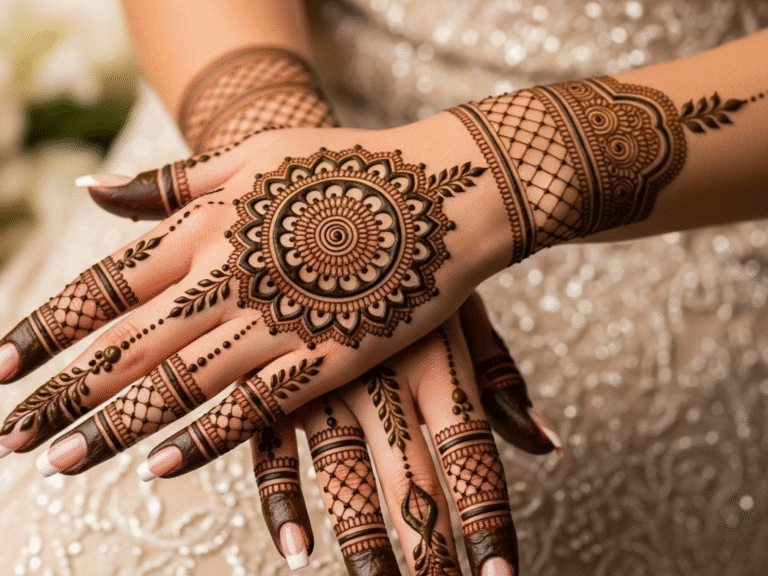 Mehndi Design Back Hand