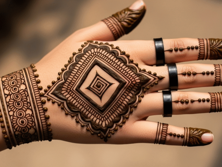 Mehndi Design Back Hand