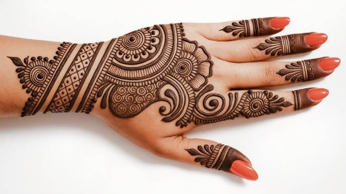 Mehndi Design Back Hand