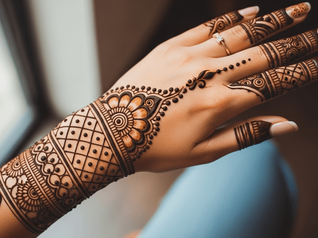 Mehndi Design Back Hand