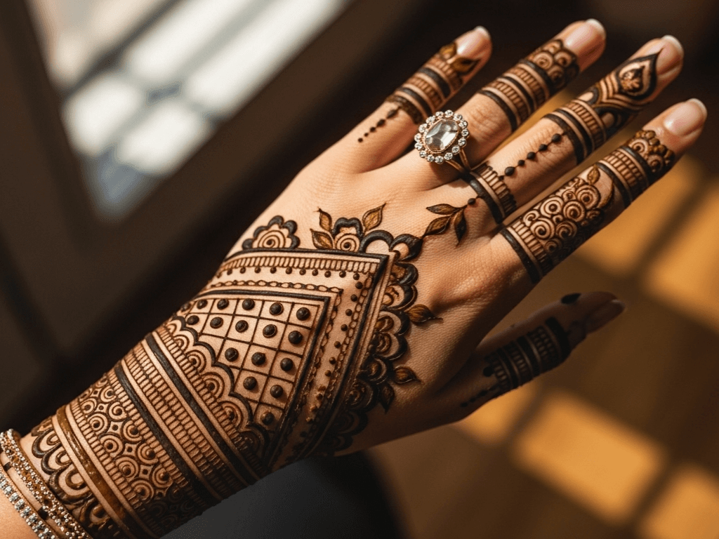 Mehndi Design Back Hand