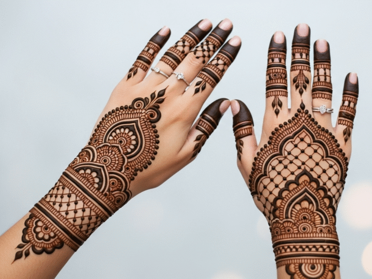 Mehndi Design Back Hand