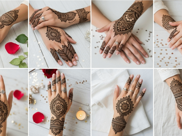 Mehndi Design Back Hand