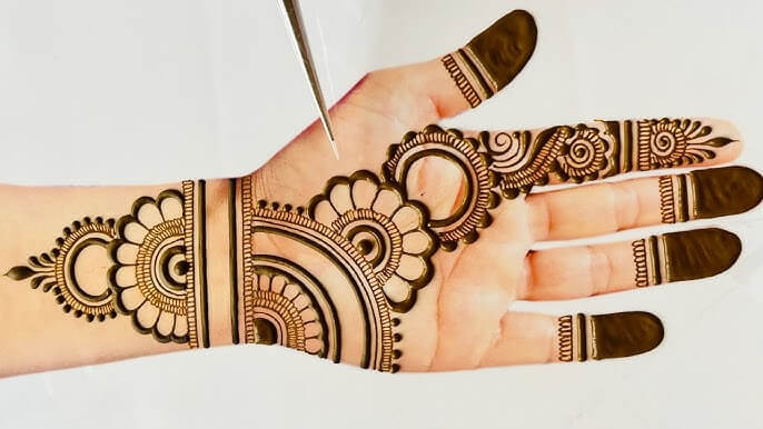 Mehndi Design Easy and Beautiful