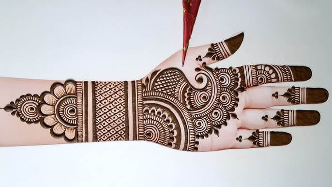 Mehndi Design Easy and Beautiful