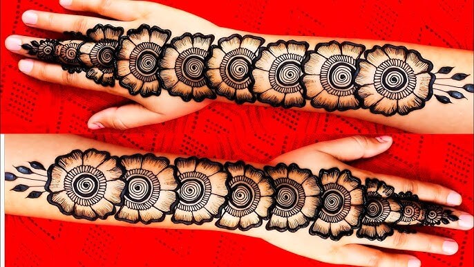 Mehndi Design Easy and Beautiful