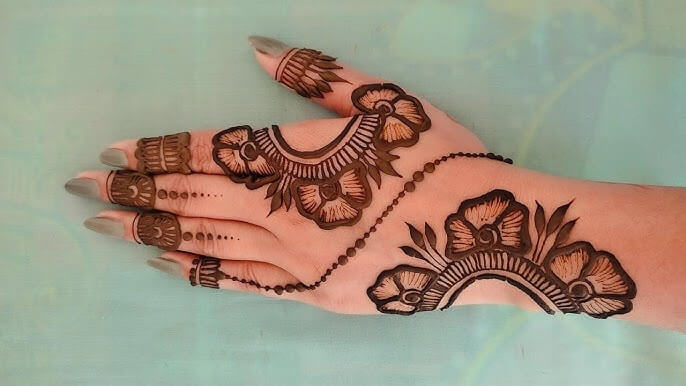 Mehndi Design Easy and Beautiful