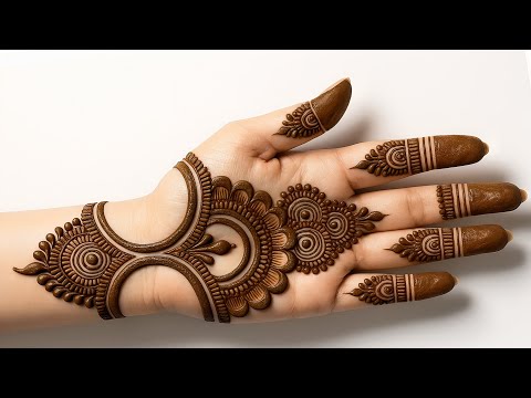 Mehndi Design Easy and Beautiful