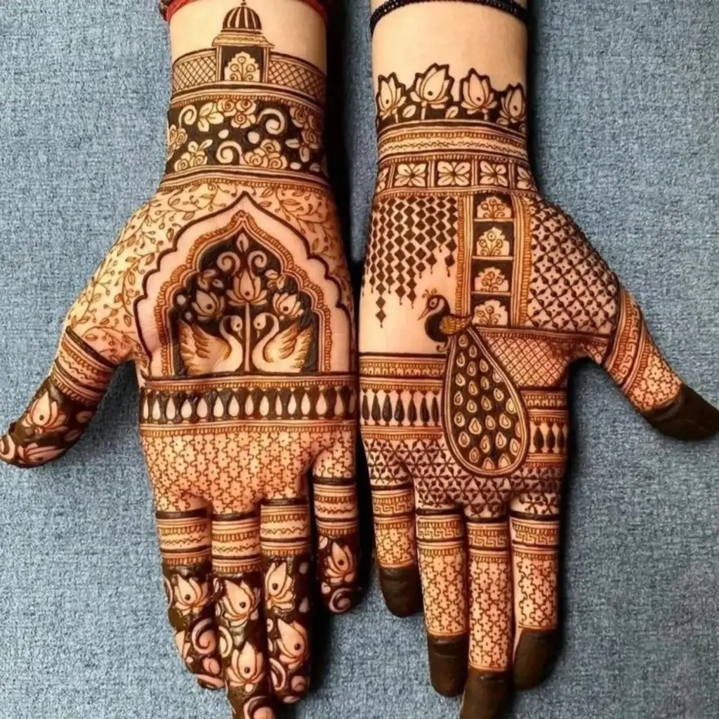 Mehndi Design for Little Girls Easy