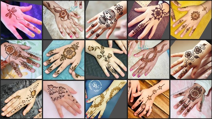 Mehndi Design kids