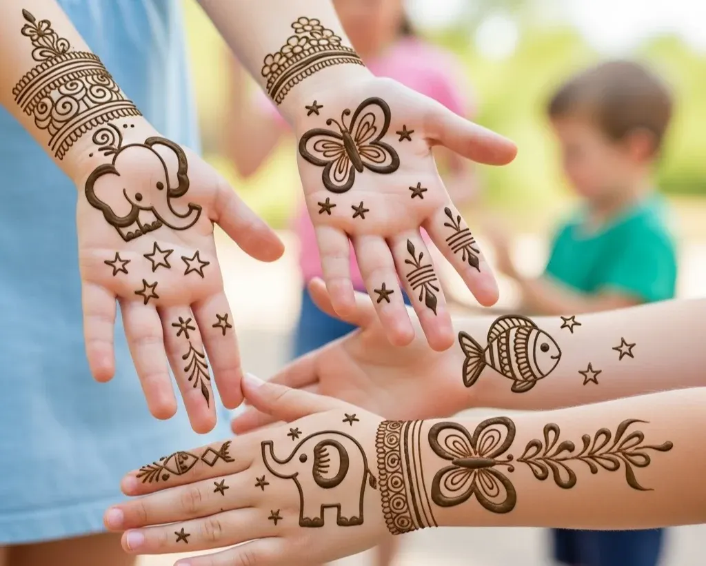 Mehndi Designs for Kids