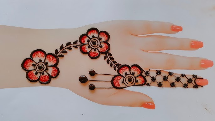 Front Mehndi Design