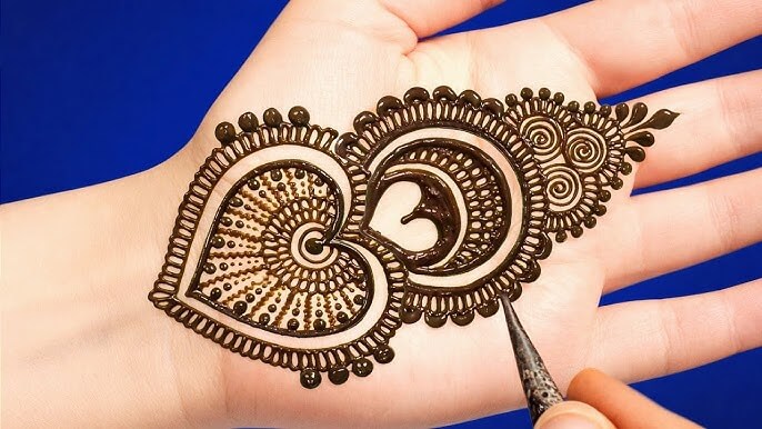 Front Hand Simple Mehndi Design