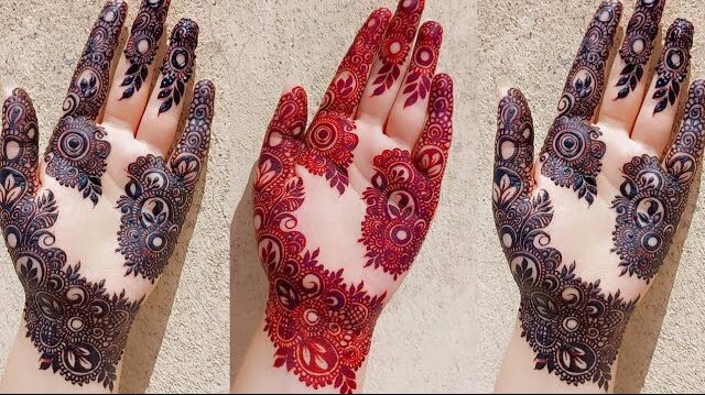 Royal Front Hand Mehndi Design