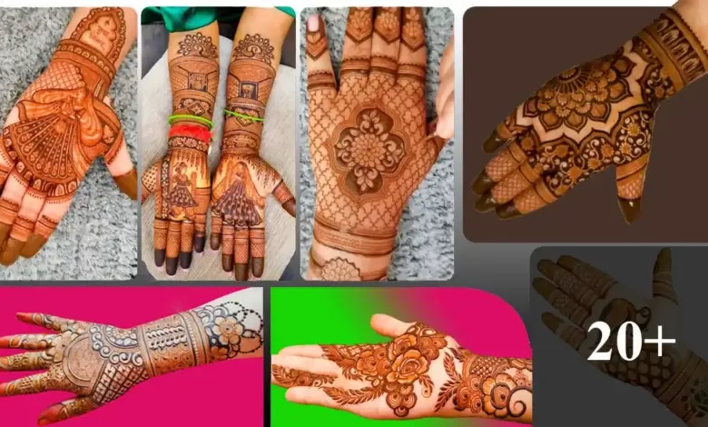 Royal Front Hand Mehndi Design