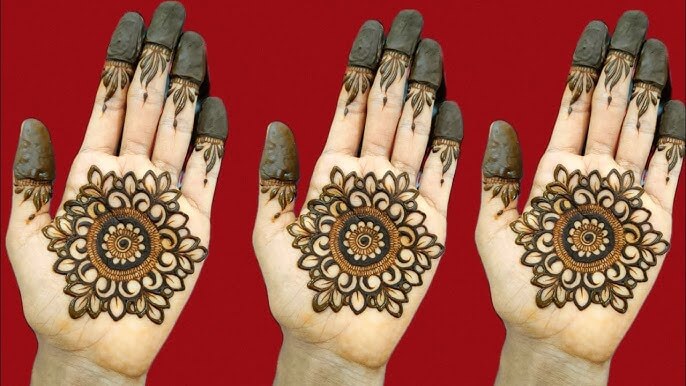 Royal Front Hand Mehndi Design