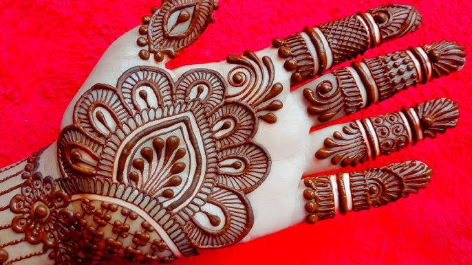 Royal Front Hand Mehndi Design