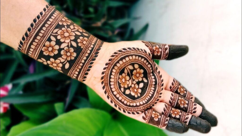 Royal Front Hand Mehndi Design