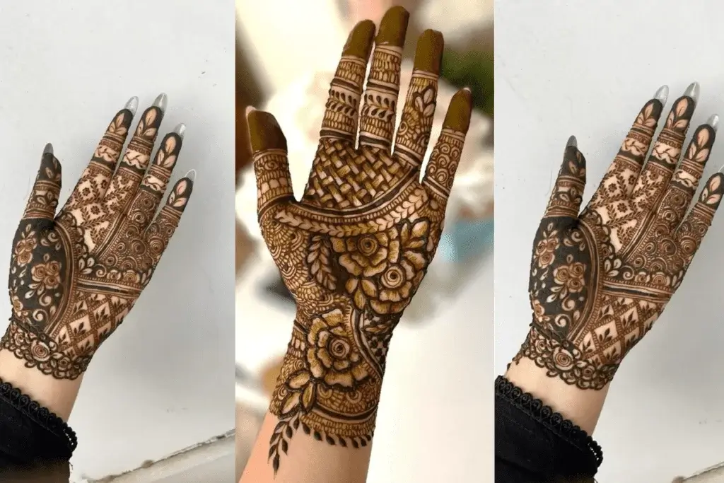 Royal Front Hand Mehndi Design