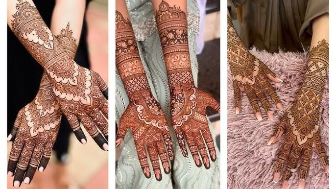 Royal Front Hand Mehndi Design