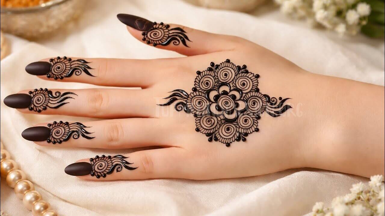 Simple Mehndi Design