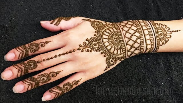 Simple Mehndi Design