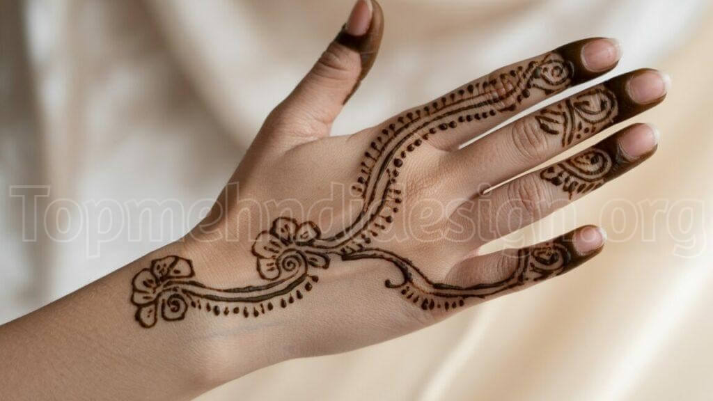 Simple Mehndi Design