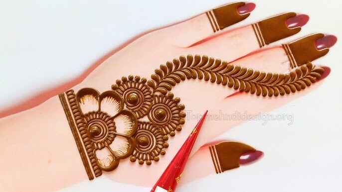 Simple Mehndi Design