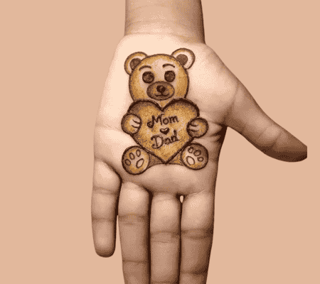 Simple mehndi designs for kids