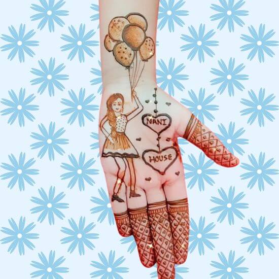 Simple mehndi designs for kids