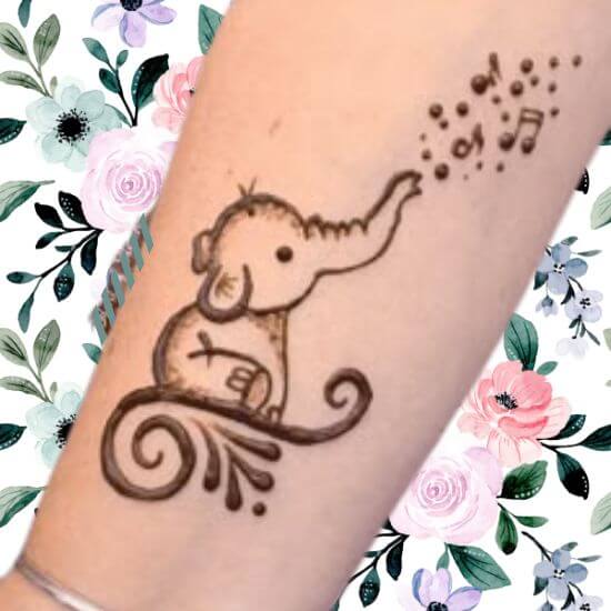 Simple mehndi designs for kids