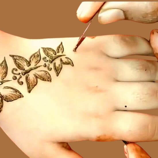 Simple mehndi designs for kids