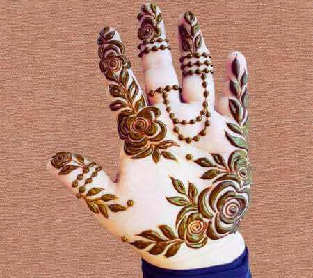 Simple mehndi designs for kids
