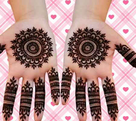 Simple mehndi designs for kids
