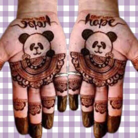 Simple mehndi designs for kids