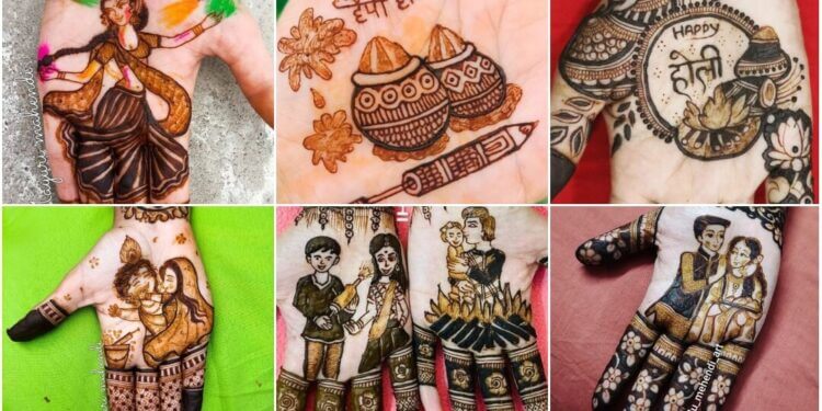 Stylish Back Hand Mehndi Design