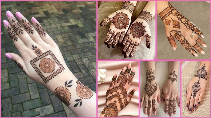 Front Mehndi Design