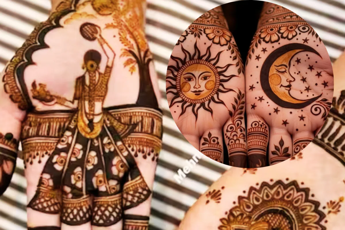 Karwa Chauth Mehndi Design