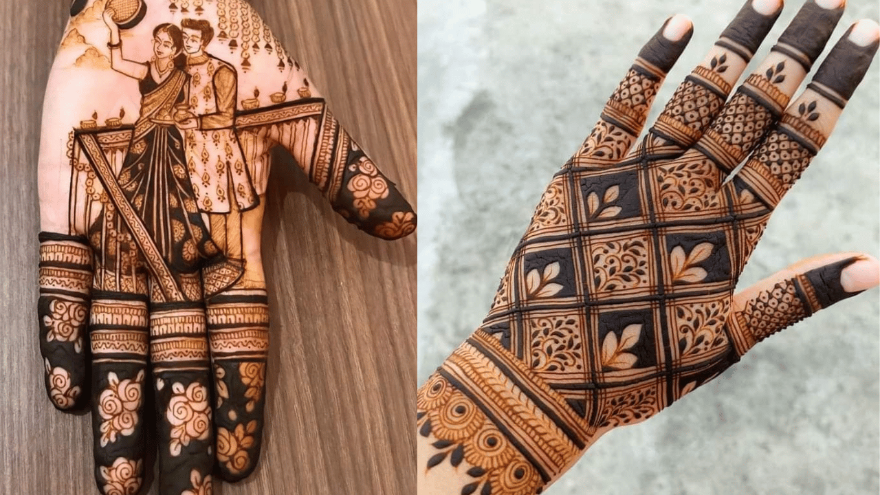 Karwa Chauth Mehndi Design