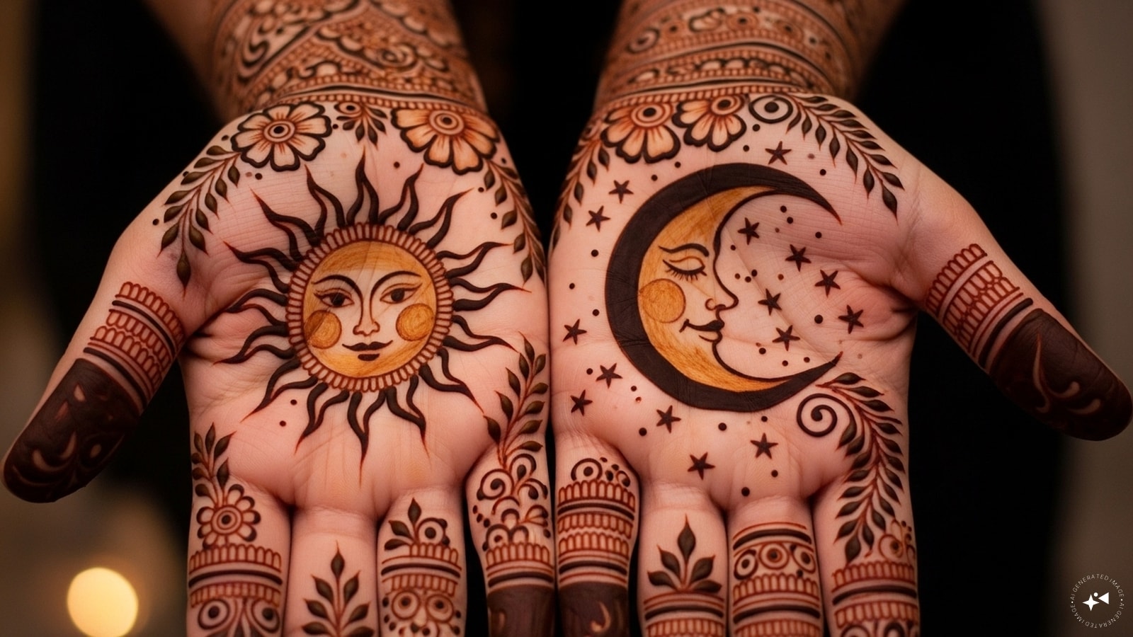 Karwa Chauth Mehndi Design