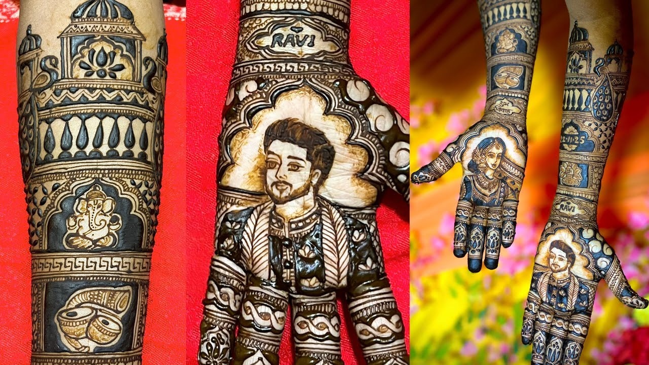 Karwa Chauth Mehndi Design