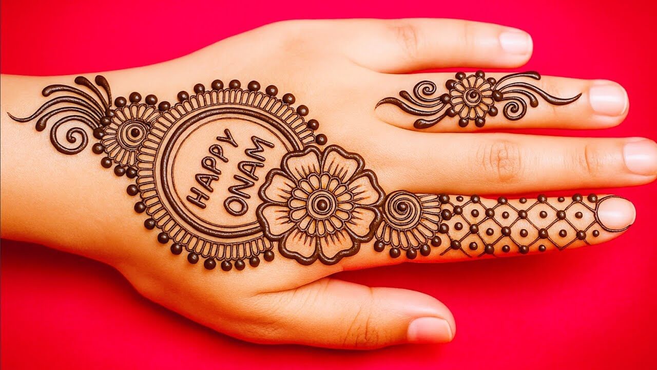 Festival Mehndi Design