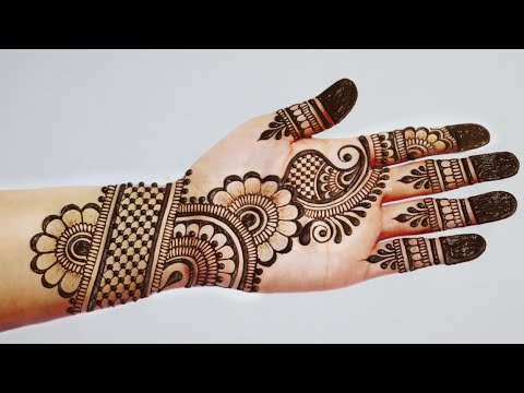Mehndi Design Front Hand
