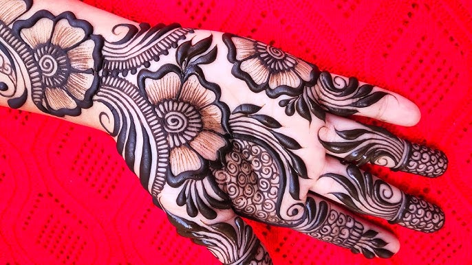 Mehndi Design Front Hand
