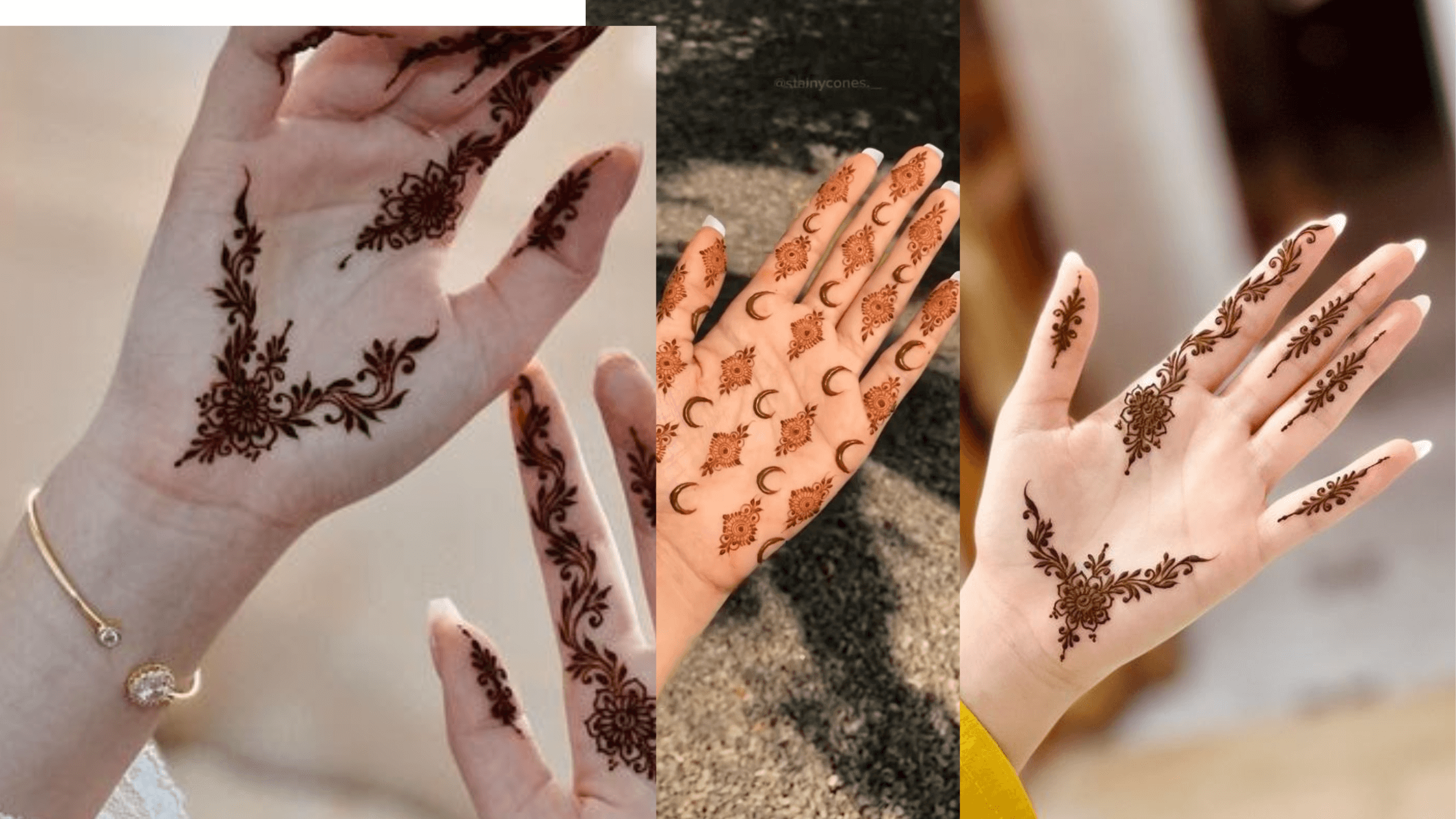 Mehndi Design Front Hand