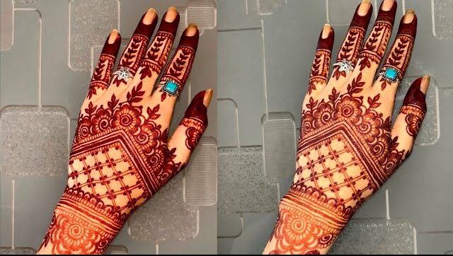 Mehndi Design Simple Back Hand