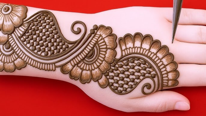 Mehndi Design Simple Back Hand