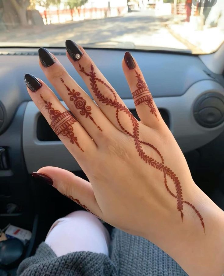  mehndi designs simple