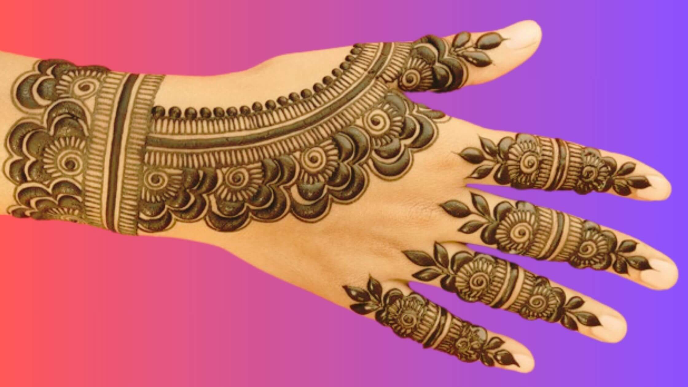 Mehendi Design Simple